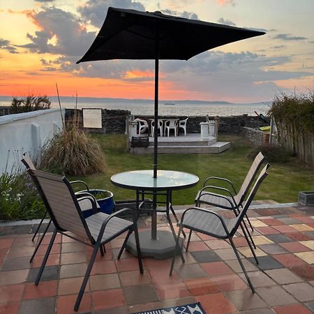 Splash Cottage Beach House With Sea Lapping Garden Bangor  Bagian luar foto